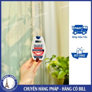 Kem đánh răng Denivit Whitening Pháp giúp loại bỏ vết ố vàng, trắng răng