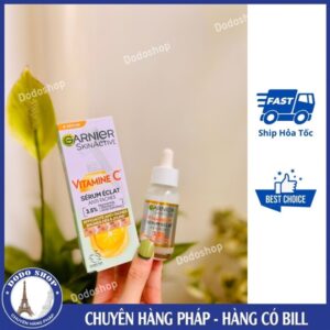 Serum VitamineC Garnier SkinActive Anti-Taches 3.5% giúp sáng da, mờ vết thâm và nám