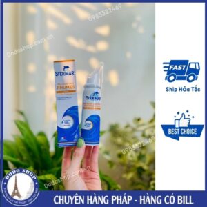 Xịt mũi Sterimar nose prone to colds giúp làm sạch mũi và các tác nhân gây cúm