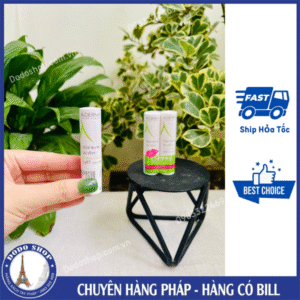 Set 2 thỏi son dưỡng môi Aderma giúp đôi môi trở nên căng mọng giảm nứt nẻ