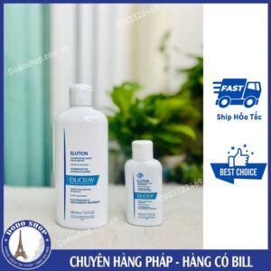 Dầu gội Ducray Elution thích hợp cho da đầu nhạy cảm, bị kích ứng