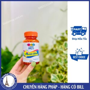 Pediakid kẹo bổ sung Omega3 DHA cho bé từ 3 tuổi