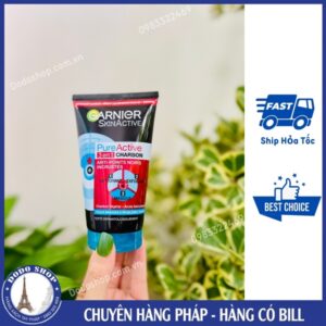 Sữa rửa mặt Garnier SkinActive 3in1 ngăn ngừa mụn đầu đen