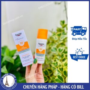 Kem chống nắng Eucerin Oil Control dành cho da dầu, mụn