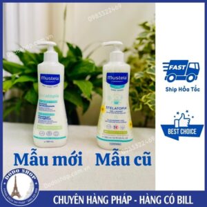 Sữa tắm gội Mustela Stelatopia