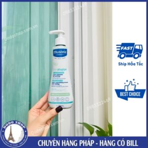 Kem dưỡng da Mustela Stelatopia full size cho da khô, rất khô, da cơ địa, chàm sữa