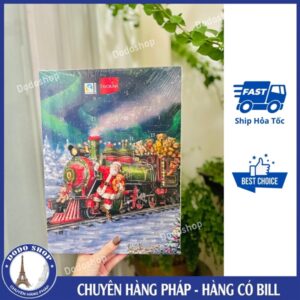 Socola lịch mẫu tàu giáng sinh