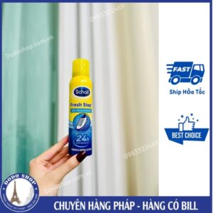 Xịt khử mùi giày và chân Scholl dành cho những người đi giày thường xuyên