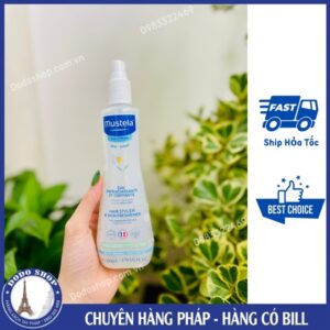 Xịt dưỡng Mustela Hair Styler & Skin Freshener