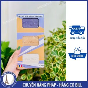 Xà bông nước hoa set 3 bánh của pháp