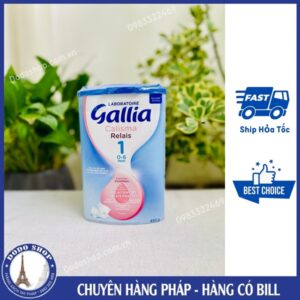 Sữa Gallia Relais Pháp số 1,2,3,4 cho bé