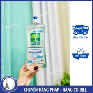 Nước rửa chén, rửa bình sữa cho bé L'arbre Vert được chiết xuất từ 97% thành phần tự nhiên