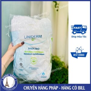 Bông cotton Liniderm Pads Bio 180 miếng