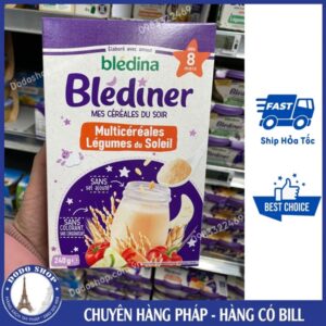 Bột lắc sữa đêm Bledina dành cho bé từ 6 tháng