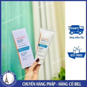 Cặp gội xả Ducray Anaphase+ giúp giảm rụng tóc, kích thích mọc tóc