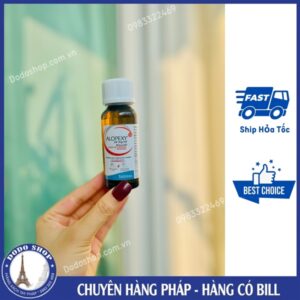 Xịt mọc tóc Alopexyl Minoxidil 5% nội địa Pháp giúp kích thích mọc tóc, ngăn rụng, hói tóc, dành cho nam