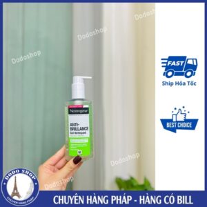 Sữa rửa mặt Neutrogena Anti-Brillance Gel Nettoyant Citron Vert
