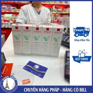 Lotion Papulex làm sạch mụn lưng và ngực