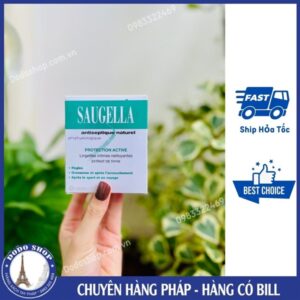 Khăn ướt vệ sinh Saugella Atinseptique Naturel
