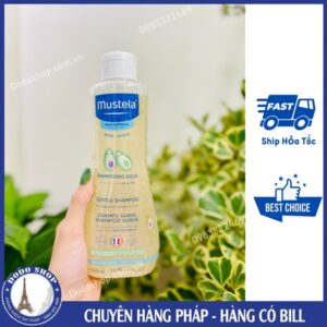 Dầu gội dịu nhẹ Mustela Gentle Shampoo cho bé