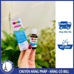Pediakid Vitamin D3 cho trẻ sơ sinh và trẻ nhỏ