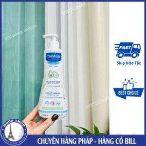 Sữa tắm gội Mustela 2in1 500ml