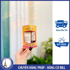 Set kem tay và son dưỡng môi Nuxe của Pháp