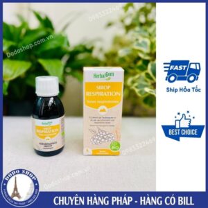 Siro bổ phổi cho trẻ em Herbalgem cho trẻ từ 3 tuổi