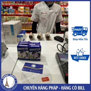 Kẹo thơm miệng Oropur hộp 50 viên