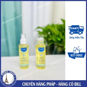 Dầu massage Mustela cho bé