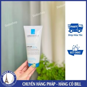 Sữa tắm, sữa rửa mặt La Roche-Posay Lipikar Syndet AP+ dạng cream cho da khô, viêm da cơ địa