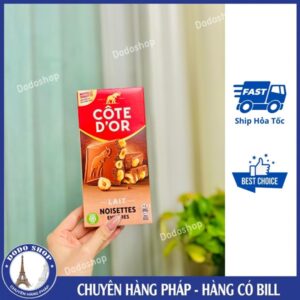 Socola CÔTE D'OR nhân hạnh nhân và hạt phỉ