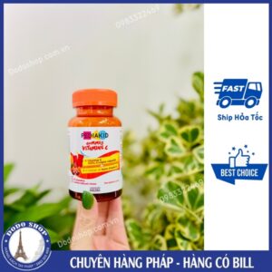 Pediakid kẹo bổ sung VitaminC cho bé từ 3 tuổi của Pháp