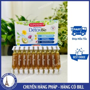 Thải độc hữu cơ chuyên sâu Superdiet Detox Bio Protocole