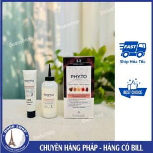 Thuốc nhuộm tóc, phủ bạc thảo dược Phyto Color Hair của Pháp