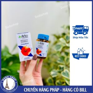 Viên uống Coquelicot Arkopharma giúp ngủ ngon