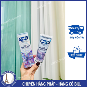 Combo 2 tub kem đánh răng Oral-B 3D White Luxe Perfection giúp trăng răng